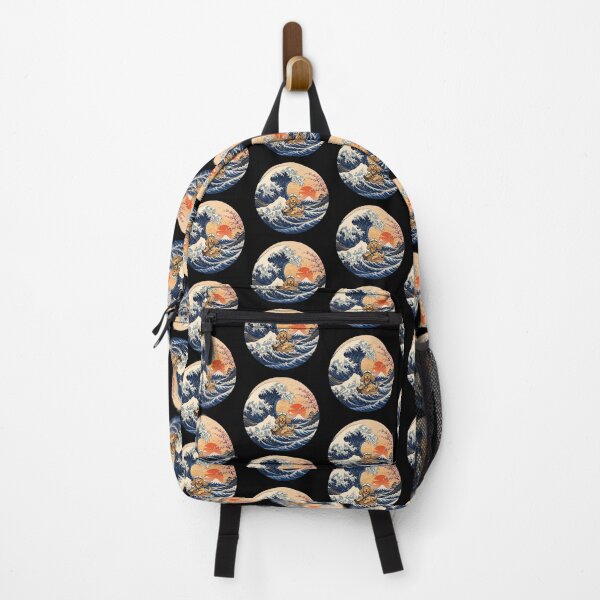 Item preview, Funny Cocker Spaniel Captain Japanese Kanagawa Wave Japan Boat Mom Dad Kids designed and sold by FurryHavenPH.