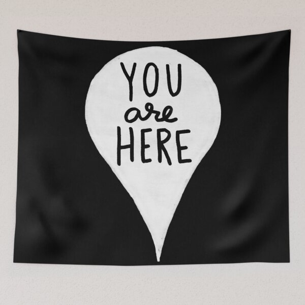 Item preview, You are here designed and sold by Kerry Pritchard.