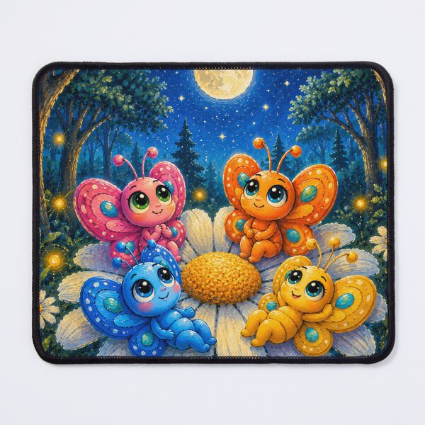 Item preview, The Flutterbys resting under the moon designed and sold by Nita Lesley Creates.