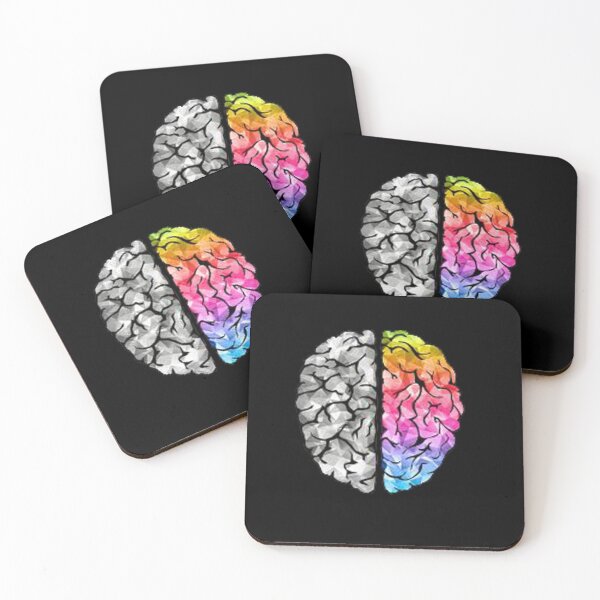 Item preview, Left And Right Brain Split - Logic And Creativity illustration  designed and sold by Jo Graphics.