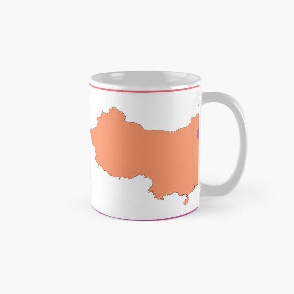 Item preview, Tianjin China City Marked On Country Map designed and sold by TheIconSmith.