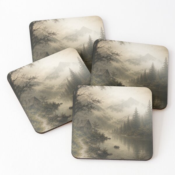 Item preview, Cabin of Quiet Horizons designed and sold by WittyUnknown.