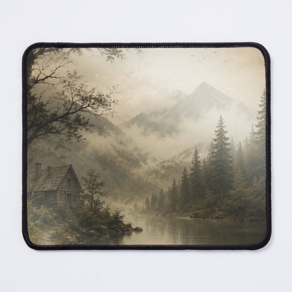 Item preview, Cabin of Quiet Horizons designed and sold by WittyUnknown.