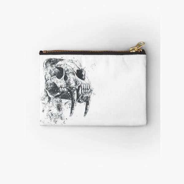 Item preview, Grimdark Sabertooth Tiger Skull Ink designed and sold by drTerrens.