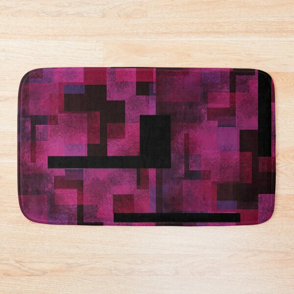 Item preview, Geometric Patterns in Purple and Black designed and sold by Andrew  Hitchen.