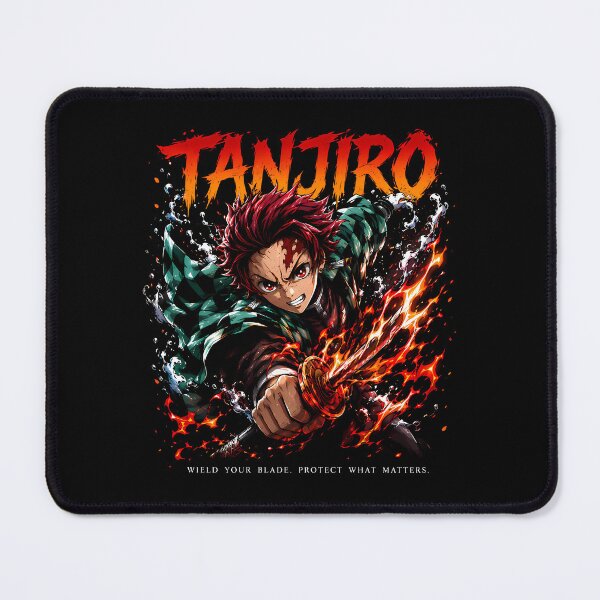 Item preview, Tanjiro Kamado- Hinokami Kagura -Water Breathing-Epic Warrior Aesthetic Design designed and sold by Trinidesigns123.