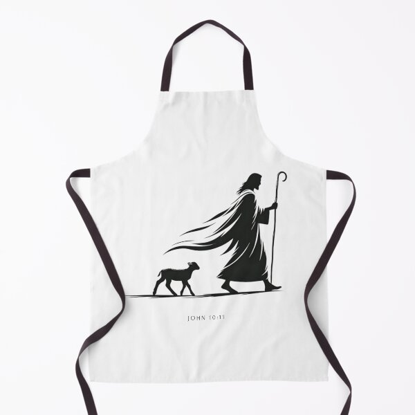 Item preview, Good Shepherd Minimalist Silhouette John 10:11 designed and sold by Faith Level Up.