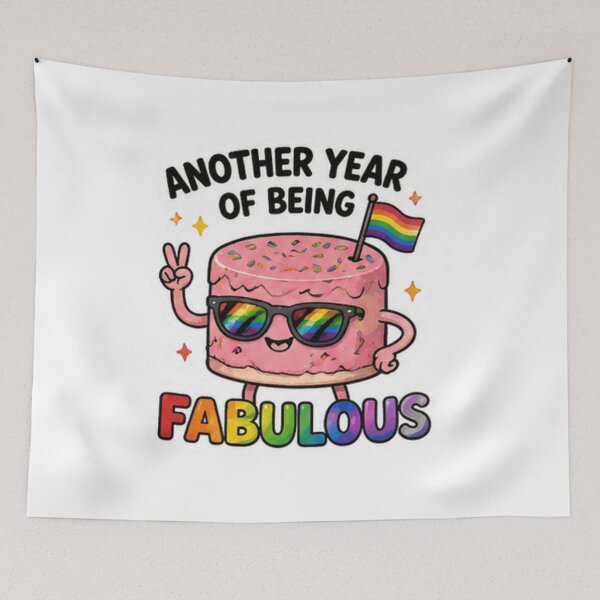Item preview, Another Year of Being Fabulous Pride Cake designed and sold by Pixanova.