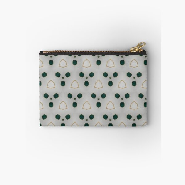 Item preview, Green Black Geometric Dot Pattern Design designed and sold by IntelliMindDesigns.