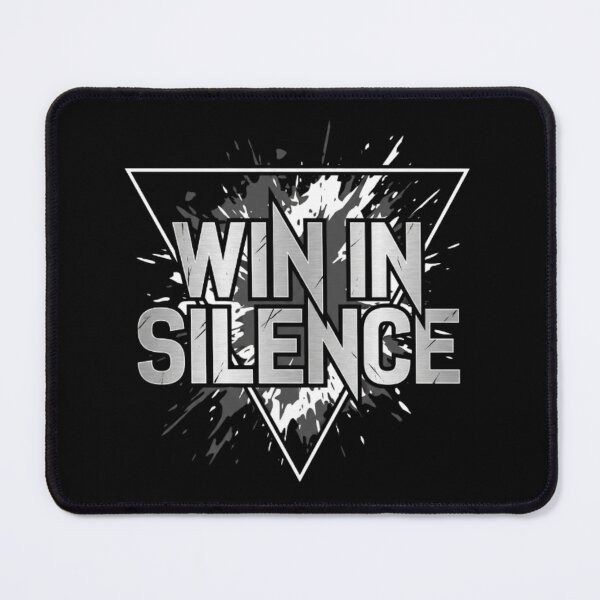 Item preview, Win In Silence Minimalist Urban Streetwear - Motivational Quote designed and sold by Pixelith-Arts.