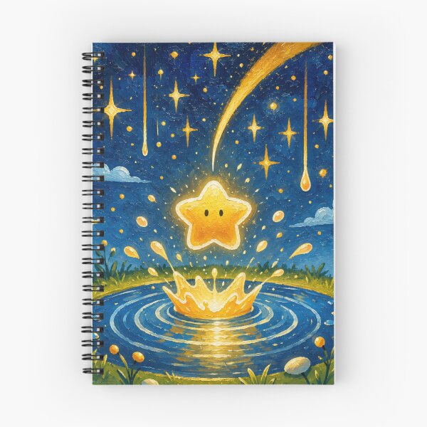 Item preview, The Wishing Star falls into a puddle designed and sold by Nita Lesley Creates.