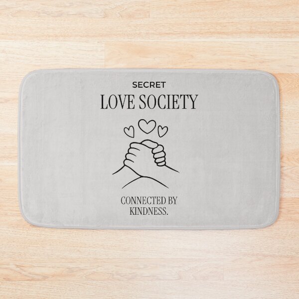 Item preview, Secret Love Society Kindness Graphic Design designed and sold by PrintandJoy.