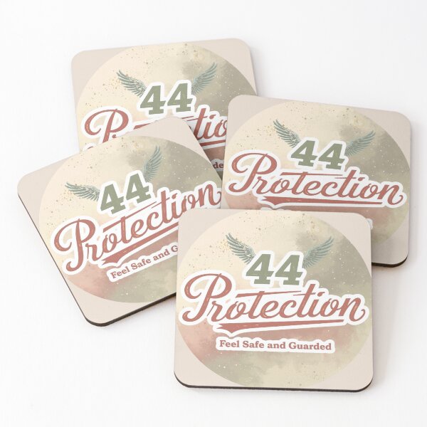 Item preview, 44 Angel Number – Protection Feel Safe and Guarded Spiritual Design designed and sold by CosmicQuietStudio.