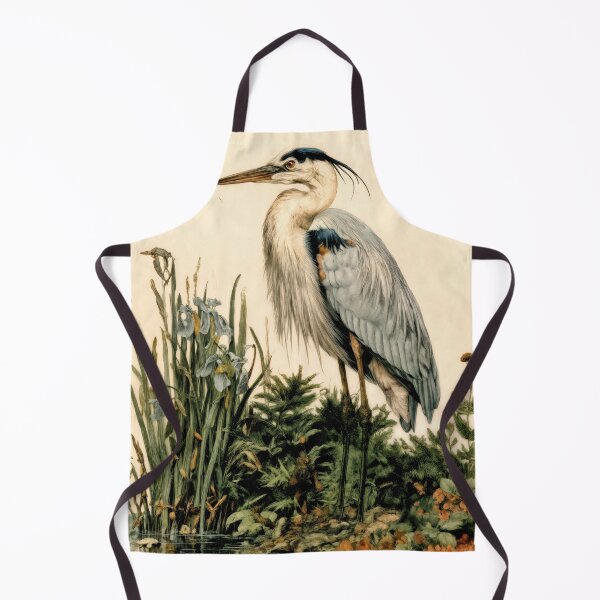 Item preview, Wall Art - T-shirt: Ornithological Study – Great Blue Heron designed and sold by ForeverPrintsOK.