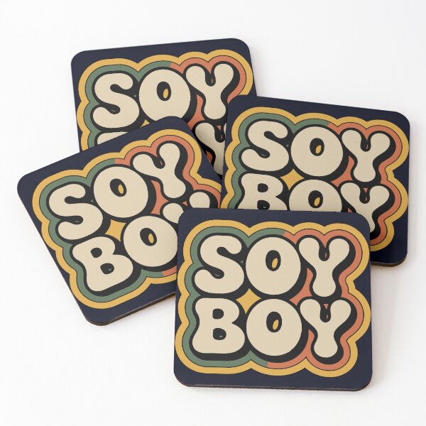 Item preview, Soy Boy - Proud Vegan and Plant-Based Statement Fun designed and sold by GreenSlate.