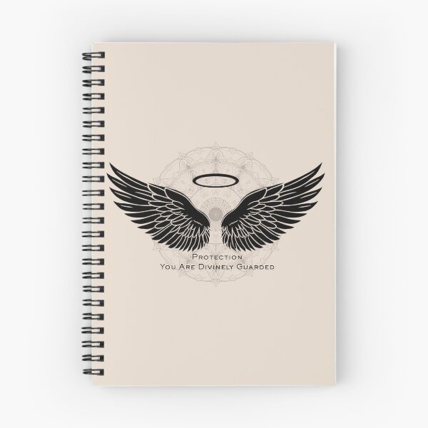 Item preview, Protection – You Are Divinely Guarded Spiritual Typography Design designed and sold by CosmicQuietLab.