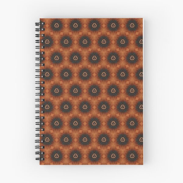 Item preview, Vibrant Orange Geometric Mandala Pattern Art designed and sold by IntelliMindDesigns.