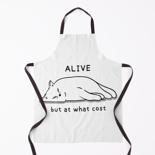 Item preview, Alive, But at what cost -  Funny tired cat  designed and sold by aStro678.