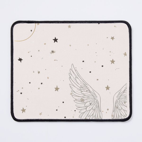 Item preview, Angel Wings Protection – Celestial Star Spiritual Design designed and sold by CosmicQuietLab.