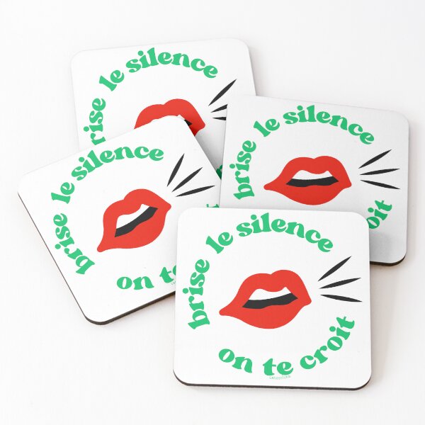 Aperçu de l'œuvre brise le silence, on te croit créée et vendue par bien cordialement .