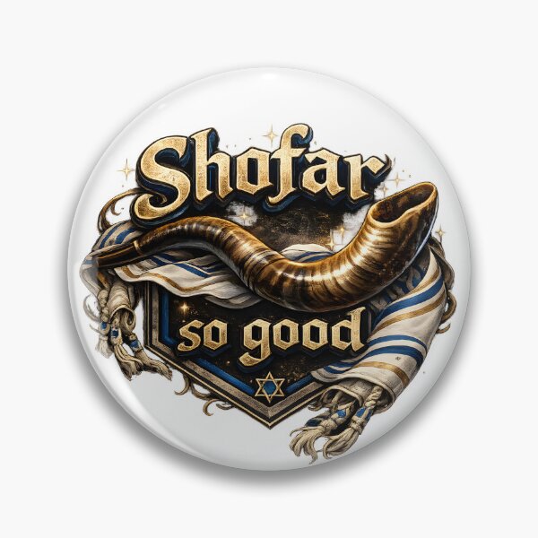Item preview, Shofar So Good Funny Jewish T-Shirt Design | Hebrew Style Shofar Graphic | Jewish Holiday Pun designed and sold by Jack_Hammer.