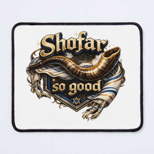 Item preview, Shofar So Good Funny Jewish T-Shirt Design | Hebrew Style Shofar Graphic | Jewish Holiday Pun designed and sold by Jack_Hammer.