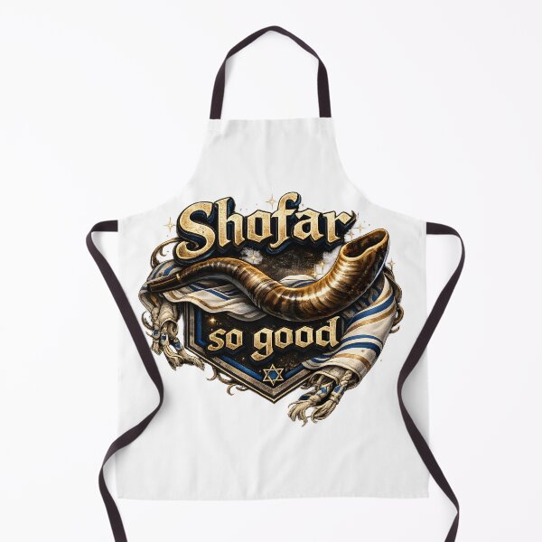 Item preview, Shofar So Good Funny Jewish T-Shirt Design | Hebrew Style Shofar Graphic | Jewish Holiday Pun designed and sold by Jack_Hammer.