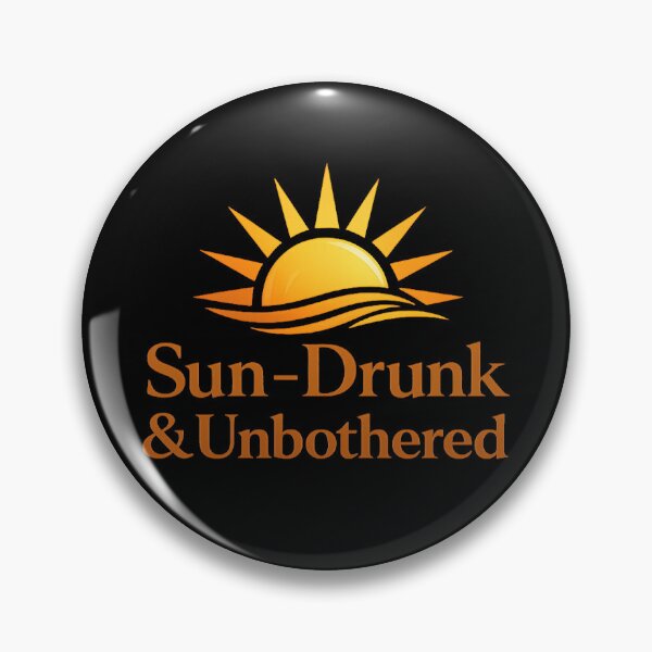Item preview, Sun Drunk Unbothered Birthday Gift for Summer Beach Lover designed and sold by PixelQ.