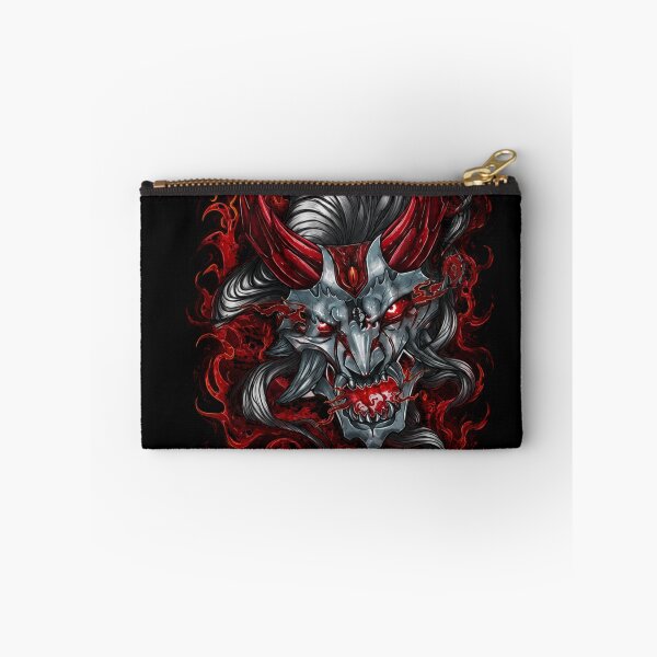 Item preview, Red Horned Yokai Gothic Anime Samurai Aesthetic designed and sold by ArhaanFashions.