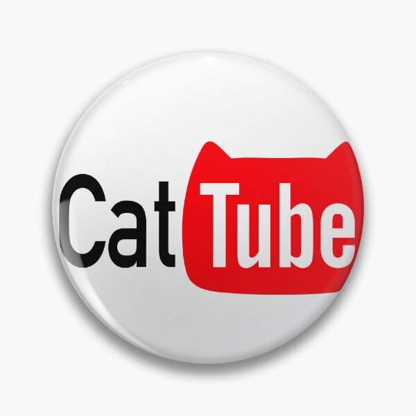 Item preview, Cat Tube - Funny streaming parody logo with cat designed and sold by aStro678.