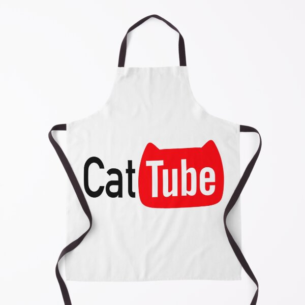 Item preview, Cat Tube - Funny streaming parody logo with cat designed and sold by aStro678.