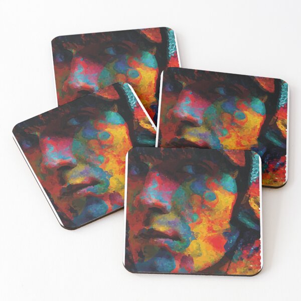 Item preview,   Oliver Tree Psychedelic Abstract Retro Portrait Art designed and sold by TauqeerArts.
