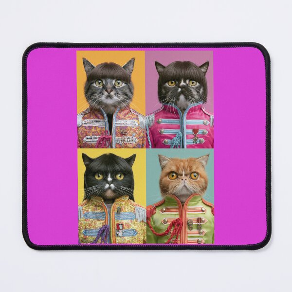 Item preview, Sgt. Pepper's lonely hearts club cats designed and sold by PASSION AND FUN WORLD .