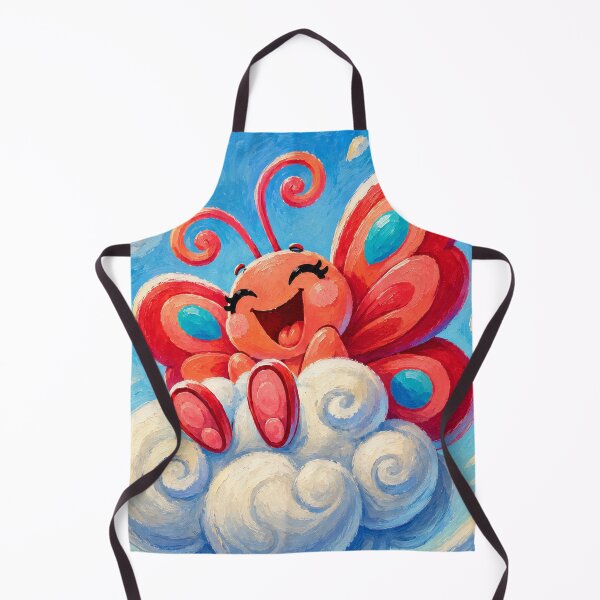 Item preview, Ruby Flutterby laughing on a cloud designed and sold by Nita Lesley Creates.