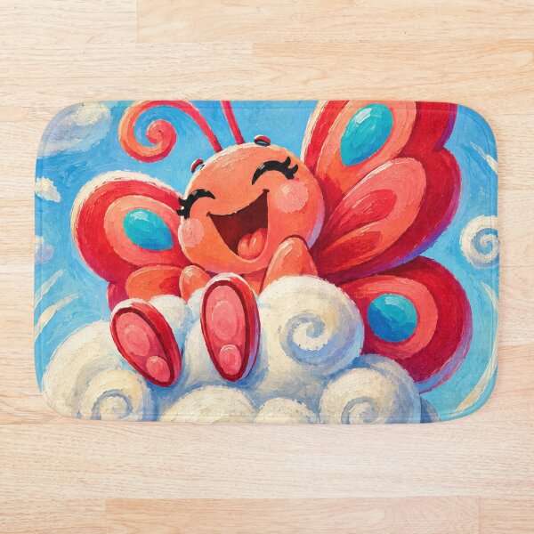 Item preview, Ruby Flutterby laughing on a cloud designed and sold by Nita Lesley Creates.