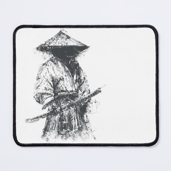 Item preview, Grimdark Ronin Samurai Ink Illustration designed and sold by drTerrens.