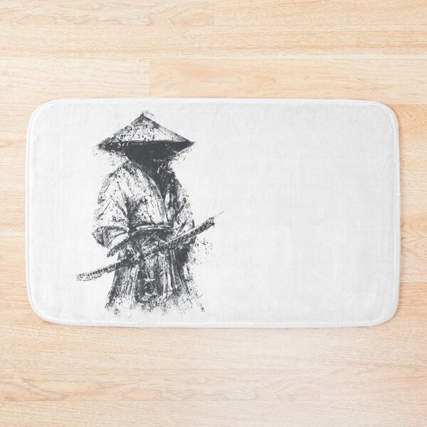 Item preview, Grimdark Ronin Samurai Ink Illustration designed and sold by drTerrens.