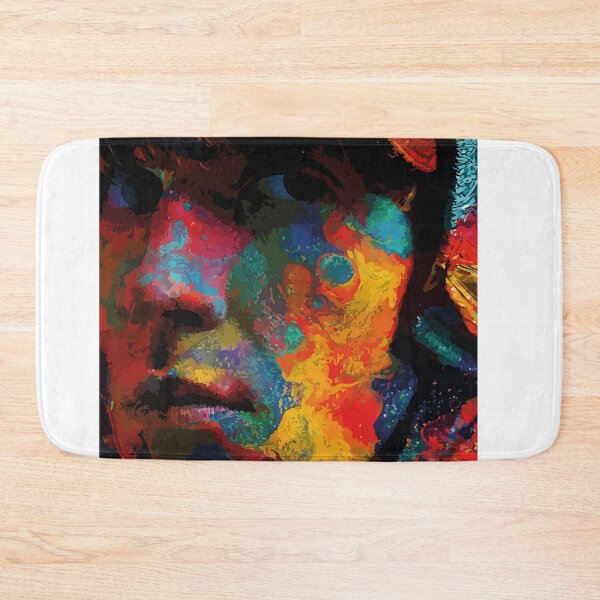 Item preview,  of Oliver Tree Psychedelic Abstract Retro Portrait Art designed and sold by TauqeerArts.