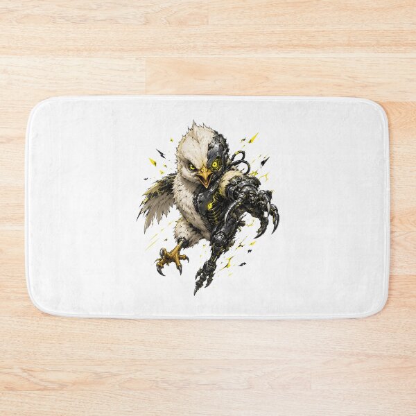 Item preview, Cybernetic Chick Yellow Futuristic Bird designed and sold by Artmares.