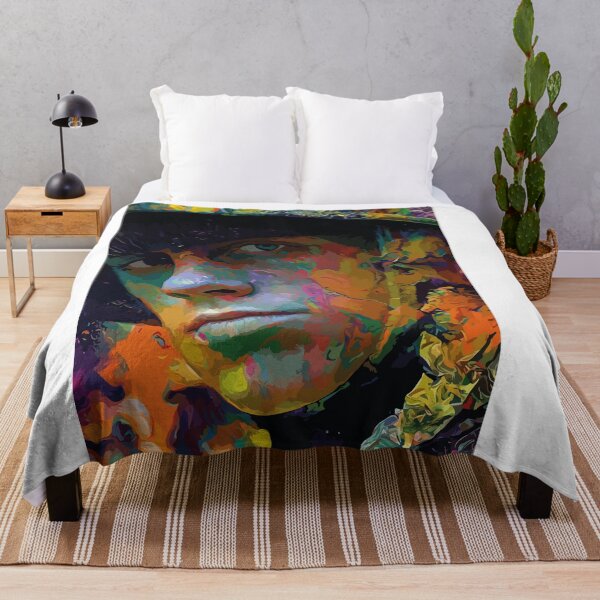 Item preview, Oliver Tree Psychedelic Abstract Retro Portrait Art designed and sold by TauqeerArts.