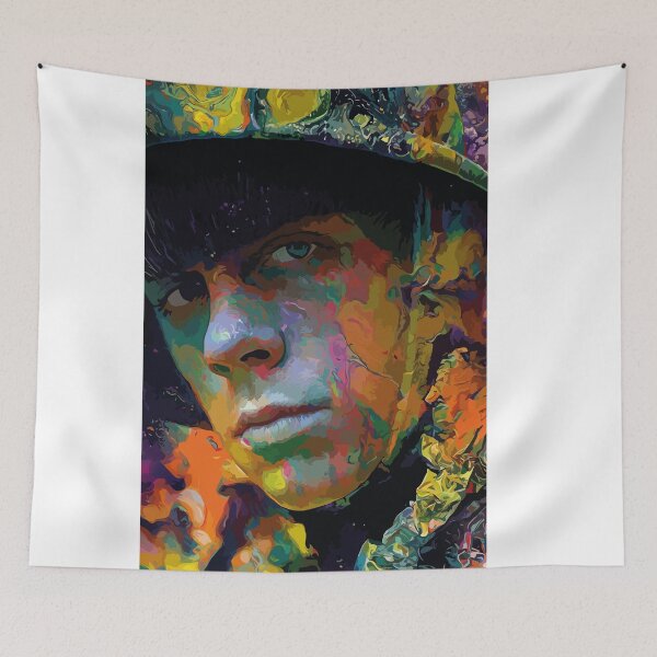 Item preview,   Oliver Tree Psychedelic Abstract Retro Portrait Art designed and sold by TauqeerArts.