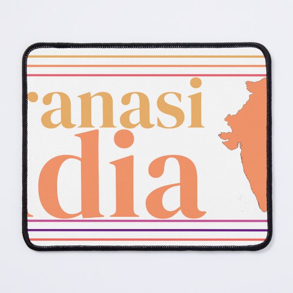 Item preview, Varanasi India City Marked On Country Map designed and sold by TheIconSmith.