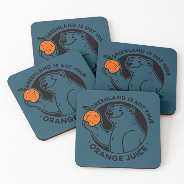 Item preview, Polar Bear: Greenland is not your orange juice–USA Trump Humor designed and sold by bearification.