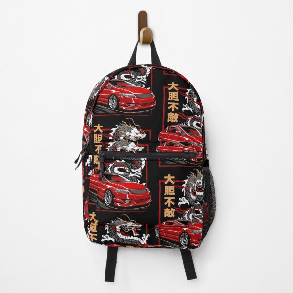 Item preview, Japanese Dragon JDM Car Kanji Street Racing Retro Anime Style designed and sold by jinajinawoodood.