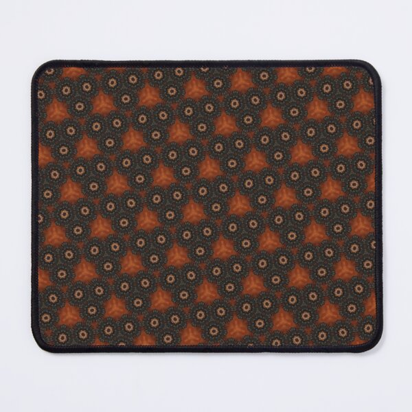 Item preview, Dark Orange Geometric Seamless Pattern Design designed and sold by IntelliMindDesigns.
