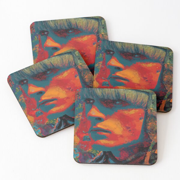 Item preview, Oliver Tree Psychedelic Abstract Retro Portrait Art designed and sold by TauqeerArts.
