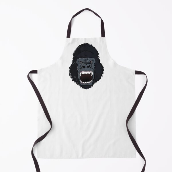 Item preview, Fierce Gorilla Teeth Graphic - Blue Beast Mode Gym Design designed and sold by Jo Graphics.