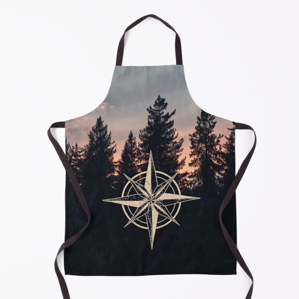 Item preview, Compass Rose Forest Sunset Adventure designed and sold by Evergreen Horizon Works.