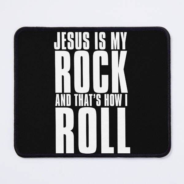 Item preview, Jesus is my Rock designed and sold by pink-beagle.