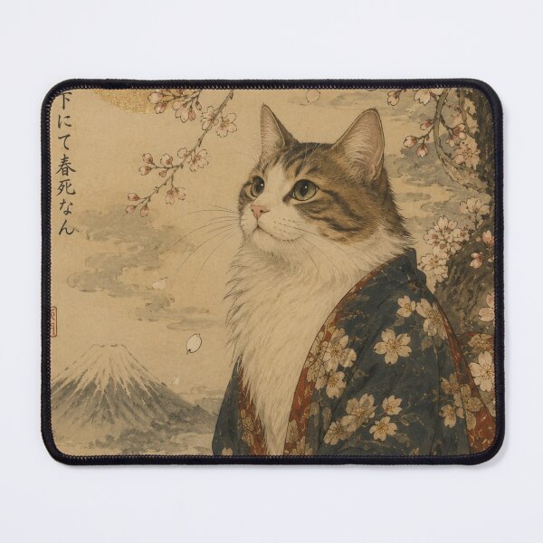 Item preview, Japanese style tabby cat with kimono designed and sold by *~*MagicCorner*~*.